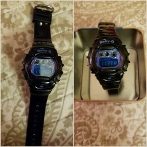 Black Baby G-shock Satch